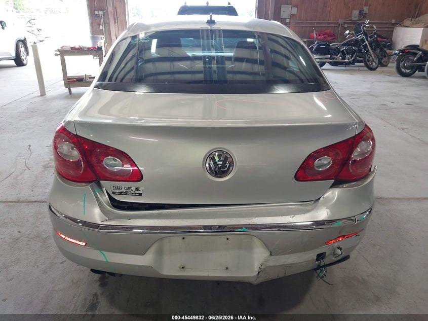 2009 Volkswagen Cc Sport VIN: WVWML93C19E542338 Lot: 45449832
