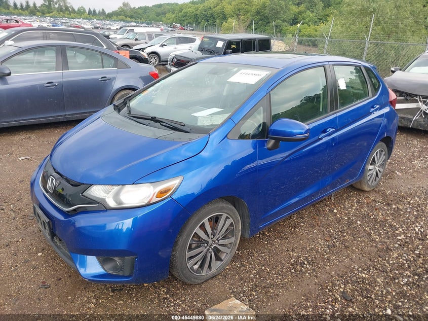 2015 Honda Fit Ex/Ex-L 3HGGK5H86FM743690 photo 1