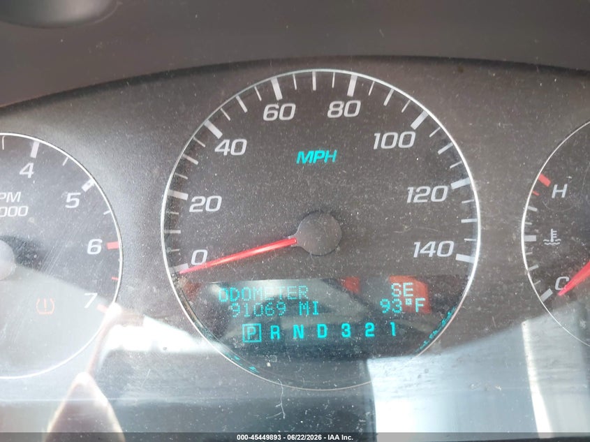 2009 CHEVROLET IMPALA SEDAN 3.5L V-6 VVT, 211HP