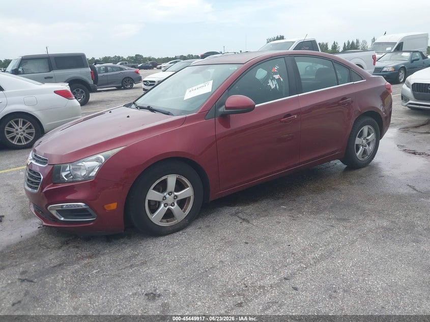 2015 Chevrolet Cruze 1lt Auto 1G1PC5SB2F7146524 photo 1