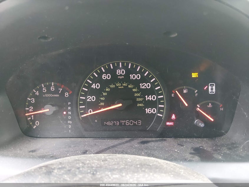 2003 HONDA ACCORD SEDAN 2.4L I-4 DOHC, VVT, 160HP