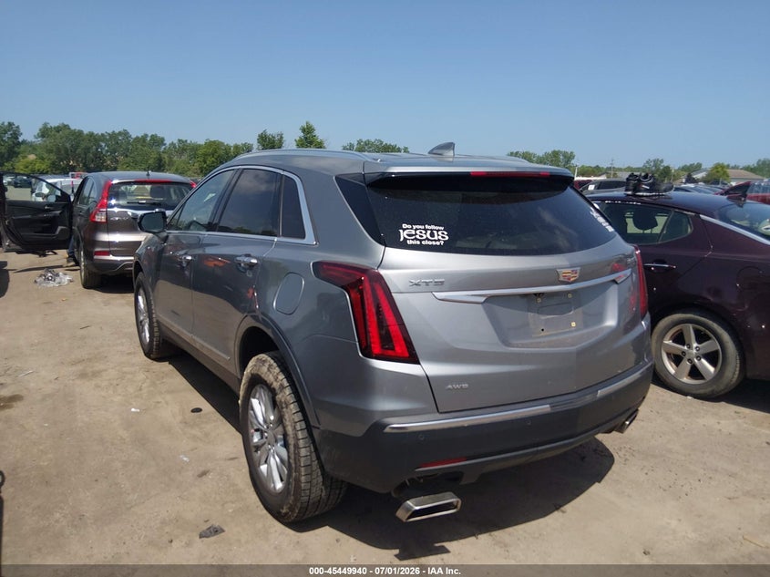 Vin: 1gyknbr43pz131483, lot: 45948053, cadillac xt5 awd luxury 20233