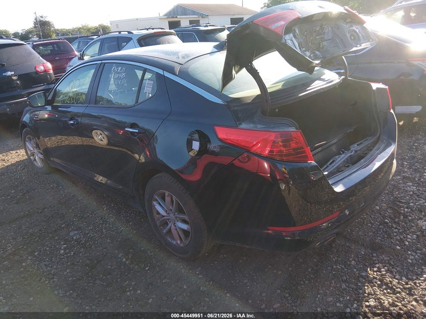 2013 KIA OPTIMA SEDAN 2.4L I-4 DI, DOHC, VVT, 200HP