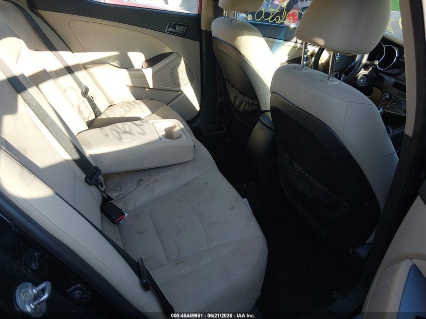 2013 KIA OPTIMA SEDAN 2.4L I-4 DI, DOHC, VVT, 200HP