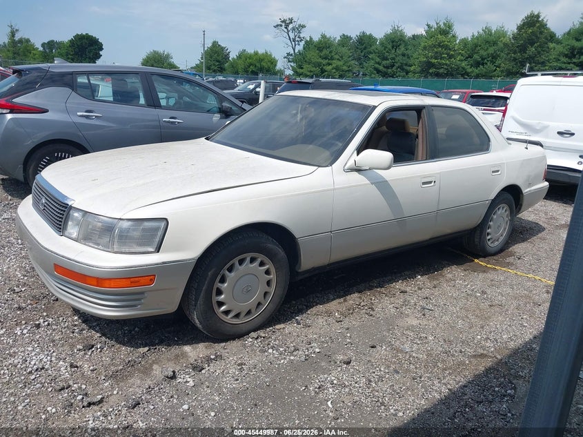 1991 Lexus LS, Обычный износ, IAAI, VIN JT8UF11E0M0079996 — фото 2