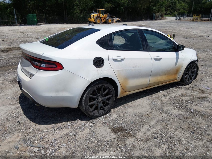 Vin: 1c3cdfbb2ed907257, lot: 45948127, dodge dart sxt 20144