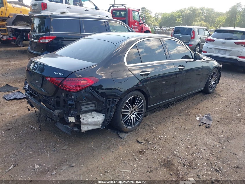 2022 MERCEDES-BENZ C 300 auction photo 4
