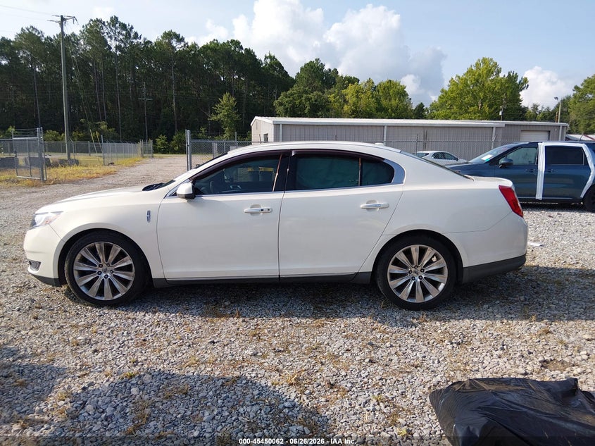 2013 Lincoln Mks Ecoboost VIN: 1LNHL9FT8DG613315 Lot: 45450062