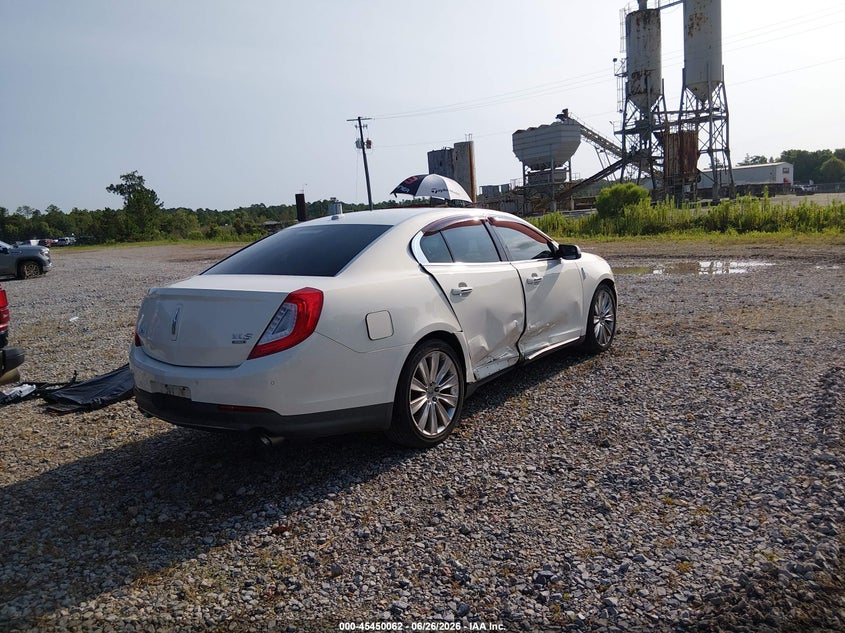 2013 LINCOLN MKS auction photo 4