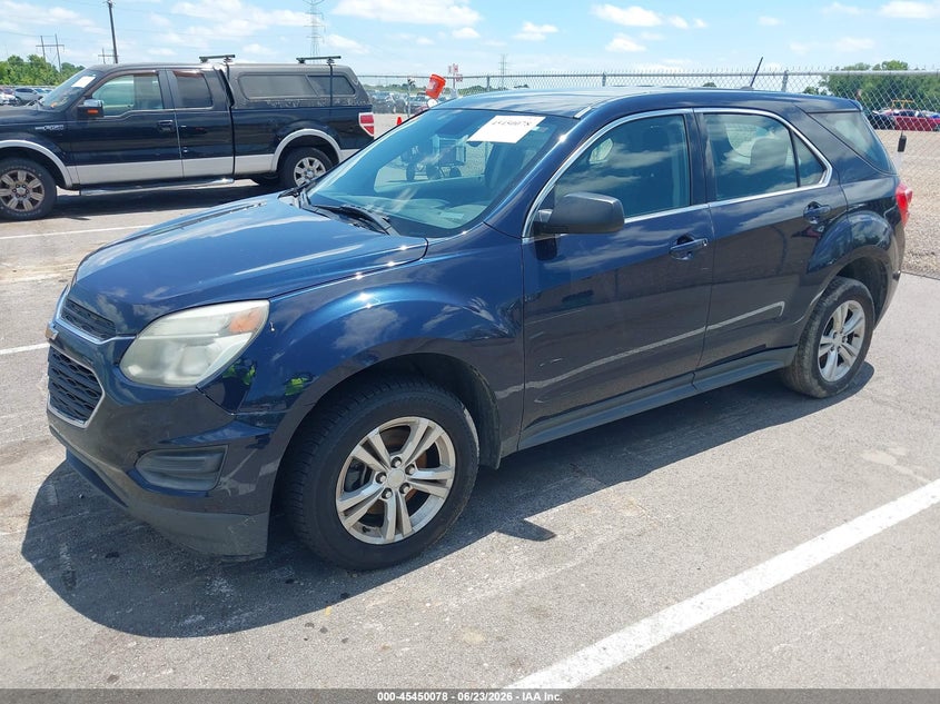 2016 Chevrolet Equinox Ls 2GNALBEK9G1142788 photo 1