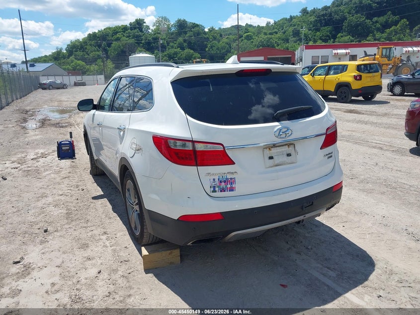2015 HYUNDAI SANTA FE auction photo 3