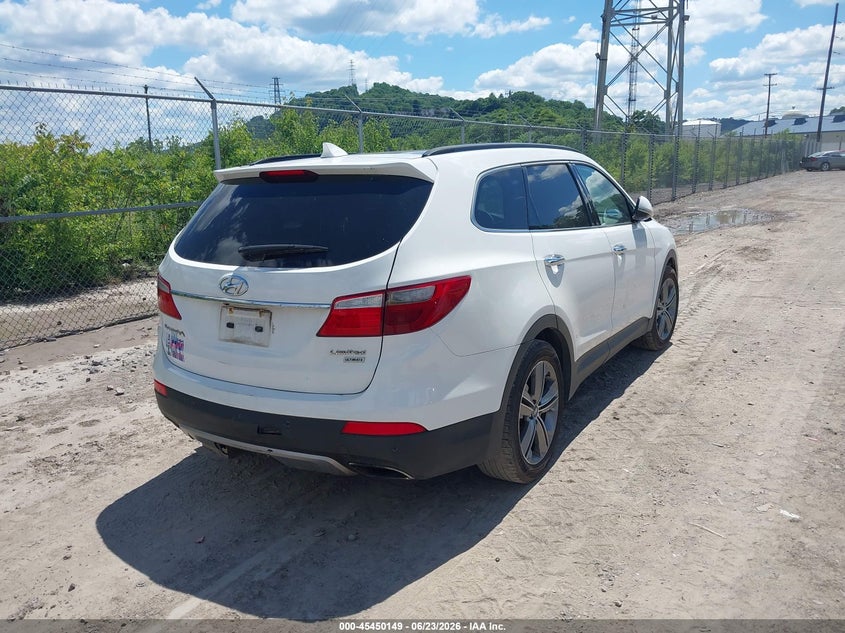 2015 HYUNDAI SANTA FE auction photo 4