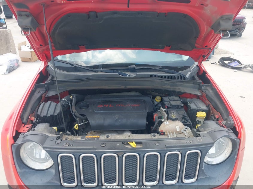 2017 JEEP RENEGADE SPORT UTILITY VEHICLE 2.4L I-4 VVT, 180HP