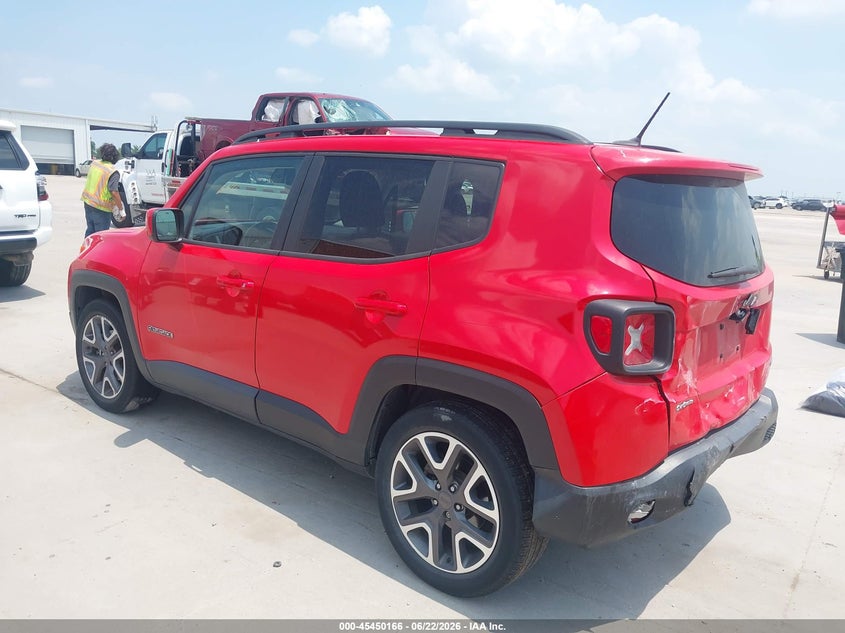 2017 JEEP RENEGADE SPORT UTILITY VEHICLE 2.4L I-4 VVT, 180HP