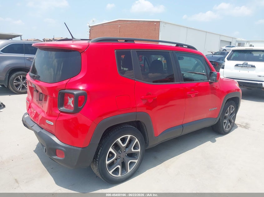 2017 JEEP RENEGADE SPORT UTILITY VEHICLE 2.4L I-4 VVT, 180HP