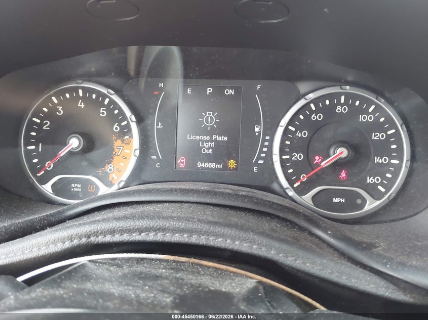 2017 JEEP RENEGADE SPORT UTILITY VEHICLE 2.4L I-4 VVT, 180HP