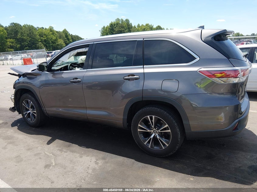 2016 TOYOTA HIGHLANDER SPORT UTILITY VEHICLE 3.5L V-6 DOHC, VVT, 270HP