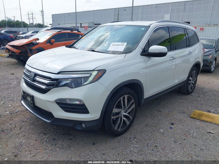 Vin: 5fnyf6h01jb035769, lot: 45948308, honda pilot elite 20182