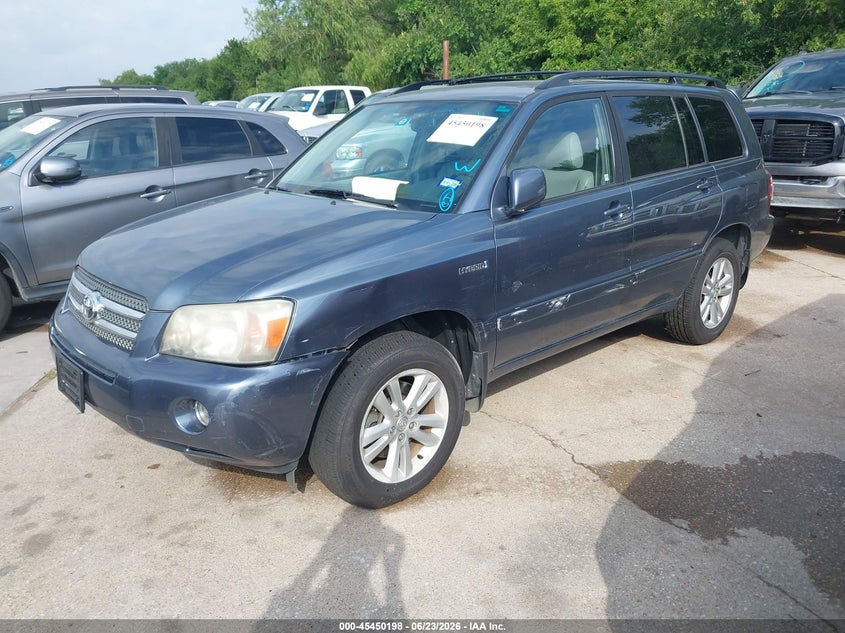 2006 TOYOTA HIGHLANDER HYBRID auction photo 2