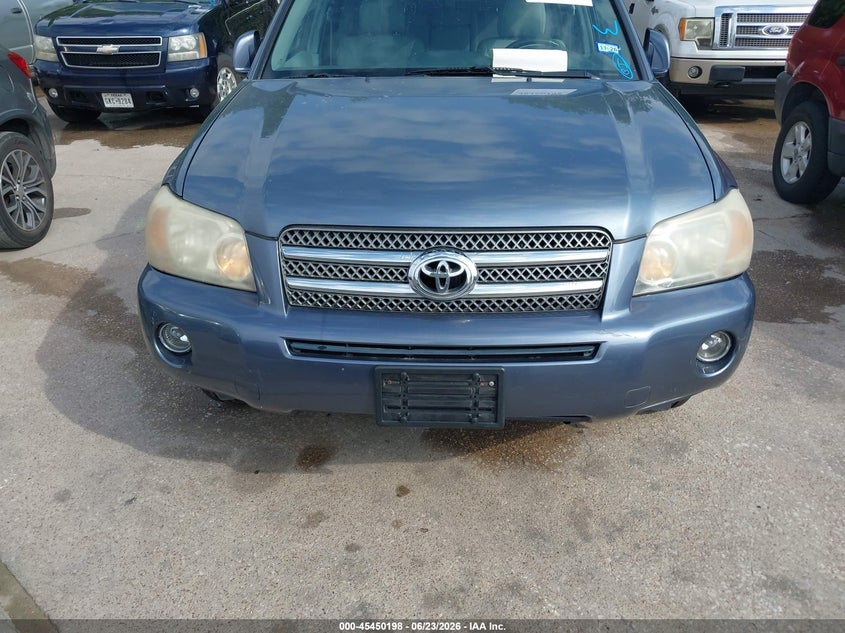 2006 TOYOTA HIGHLANDER HYBRID auction photo 6