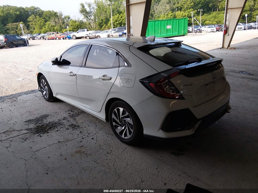 HONDA CIVIC 2019 VIN SHHFK7H30KU422025