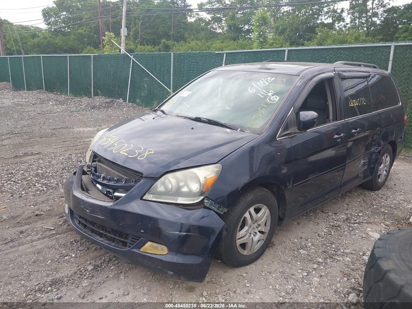 2007 Honda Odyssey Ex-L 5FNRL38797B104712 photo 1