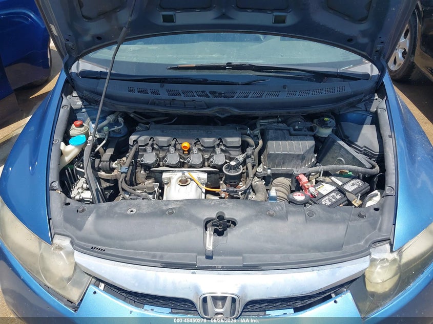 2011 HONDA CIVIC SEDAN 1.8L I-4 VVT, 140HP