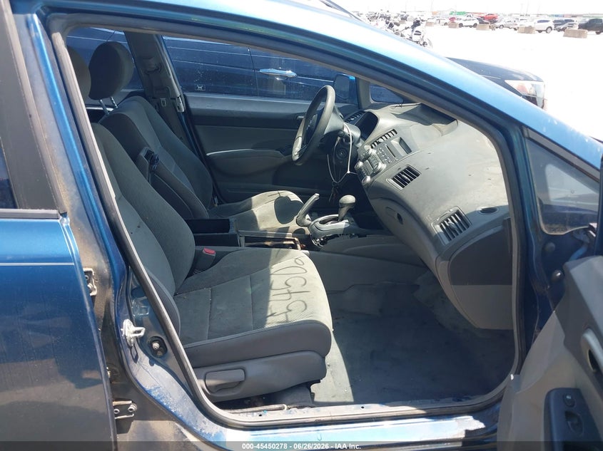 2011 HONDA CIVIC SEDAN 1.8L I-4 VVT, 140HP