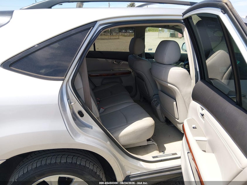2009 LEXUS RX SPORT UTILITY VEHICLE 3.5L V-6 DOHC, VVT, 270HP