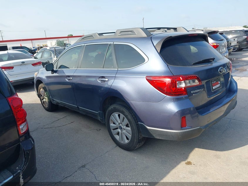 Vin: 4s4bsaec3f3224619, lot: 45948432, subaru outback 2.5i premium 20153