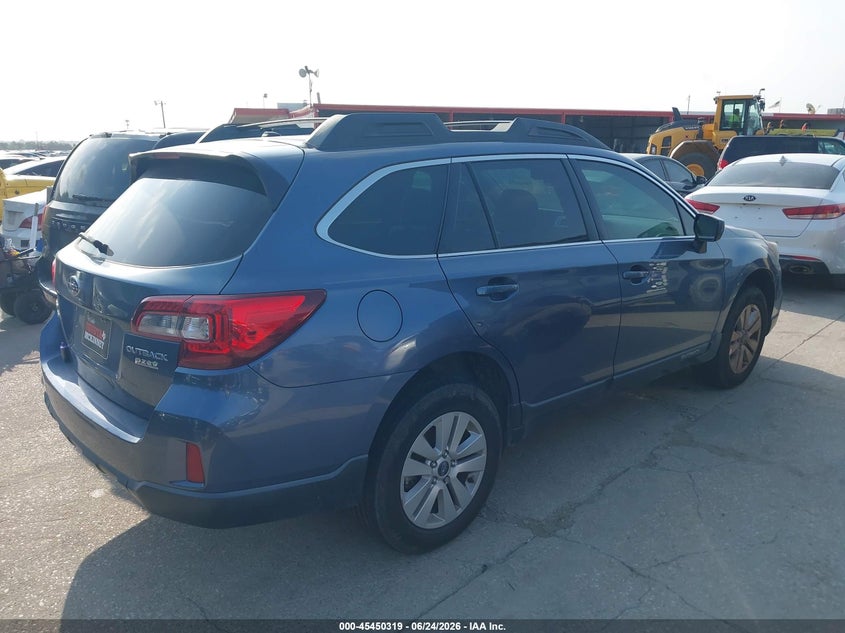 Vin: 4s4bsaec3f3224619, lot: 45948432, subaru outback 2.5i premium 20154