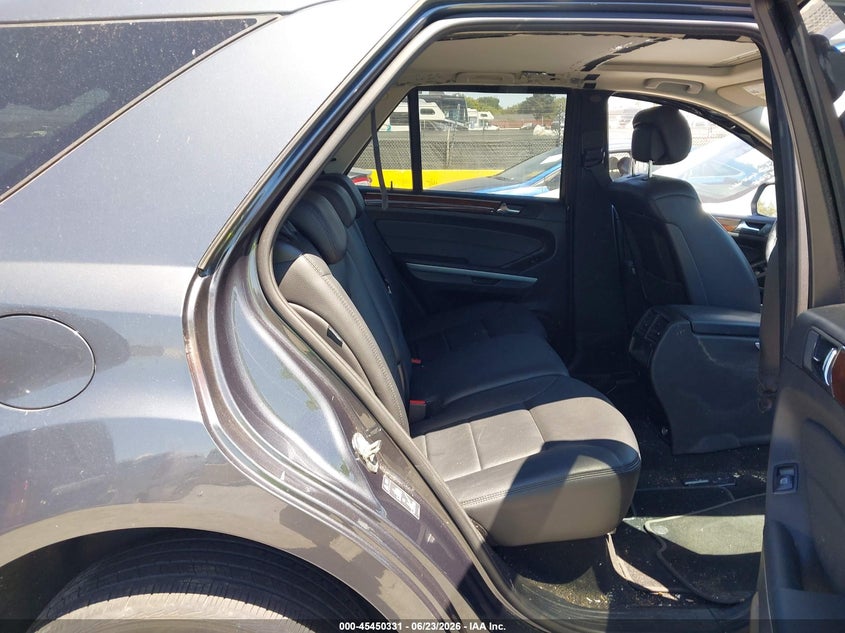 2010 Mercedes-Benz Ml 350 4Matic VIN: 4JGBB8GB5AA610430 Lot: 45450331