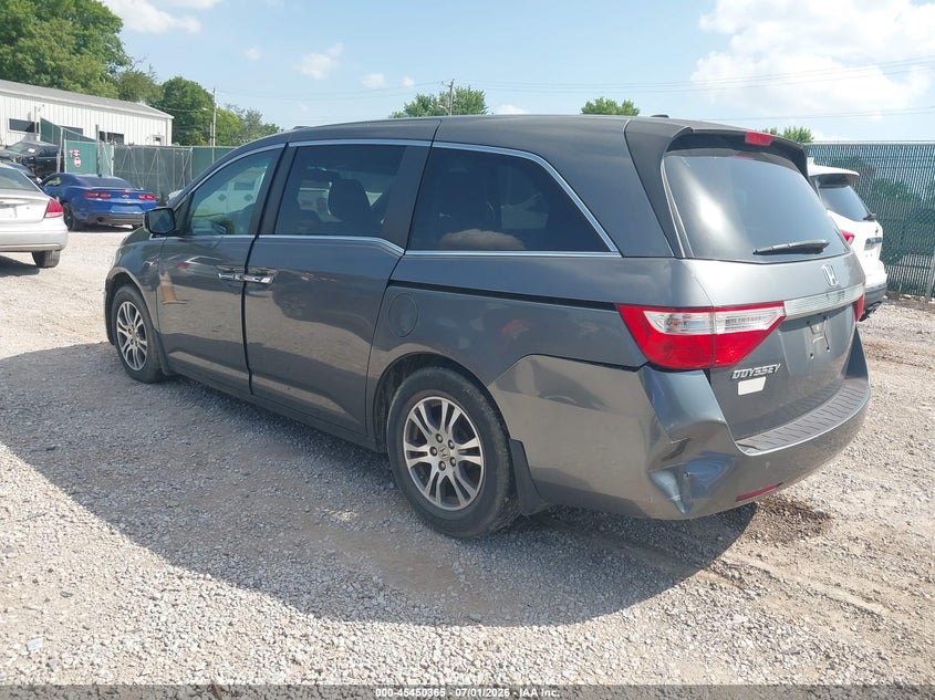 Vin: 5fnrl5h63bb085392, lot: 45948478, honda odyssey ex-l 20113