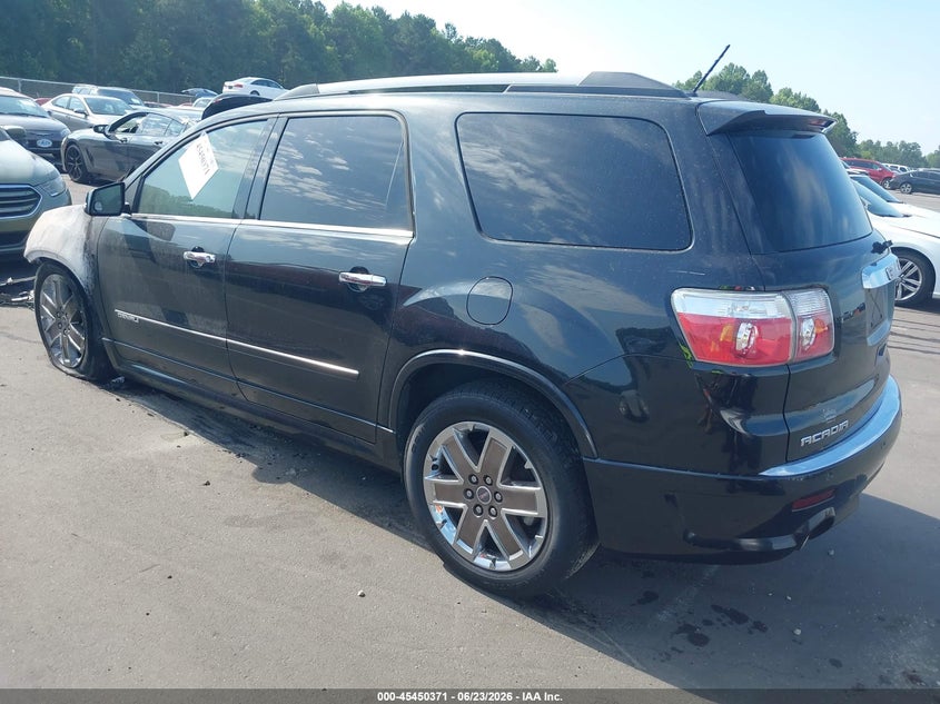 Vin: 1gkkrted1bj260954, lot: 45948484, gmc acadia denali 20113