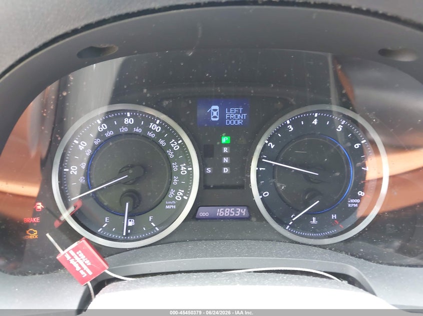 2013 LEXUS IS 250 auction photo 7