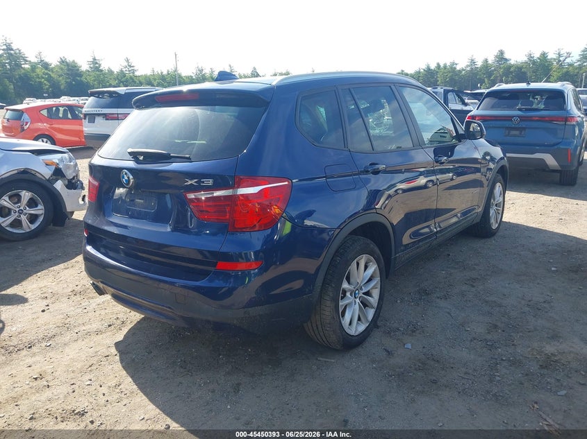 Vin: 5uxwx9c5xh0t07428, lot: 45948506, bmw x3 xdrive28i 20174