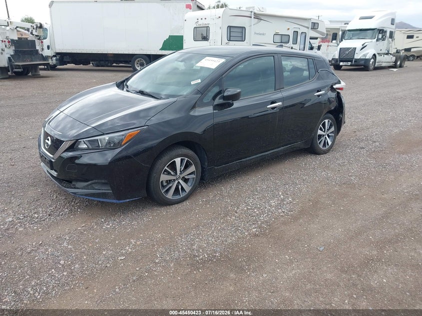 Vin: 1n4bz1bv8nc555061, lot: 45948536, nissan leaf s plus 62 kwh 20222