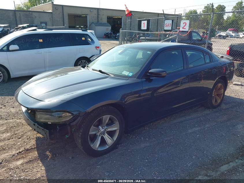 Vin: 2c3cdxhg1jh128616, lot: 45948584, dodge charger sxt plus rwd 20182