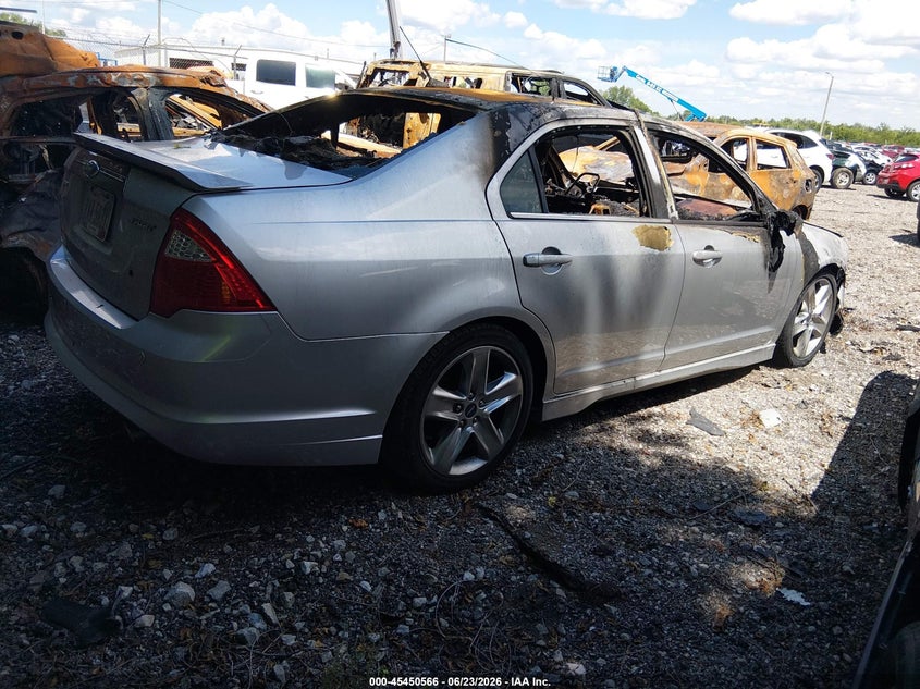 Vin: 3fahp0kc6cr244994, lot: 45948679, ford fusion sport 20124