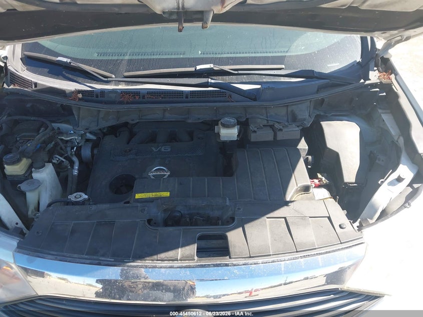 2011 Nissan Quest Sv VIN: JN8AE2KPXB9010789 Lot: 45450612