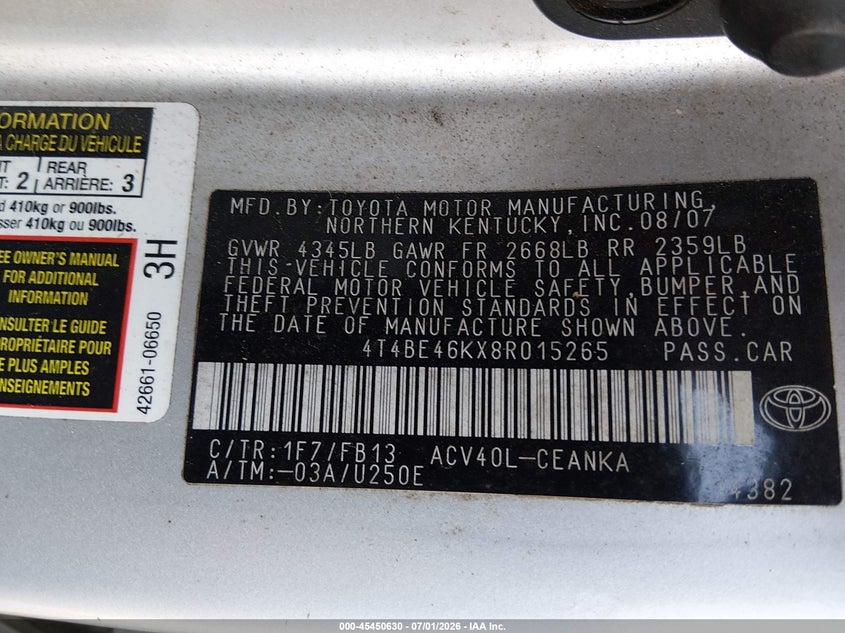 AtlanticExpress - Toyota Camry