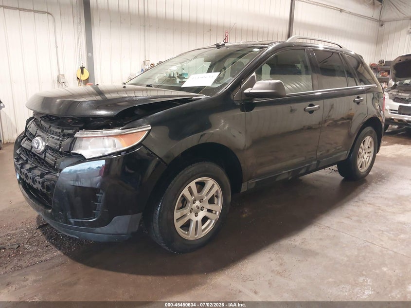 Vin: 2fmdk3gc2cba22917, lot: 45948747, ford edge se 20122