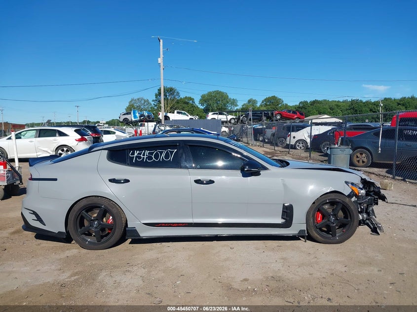 2018 Kia Stinger Gt2 VIN: KNAE55LC9J6030488 Lot: 45450707