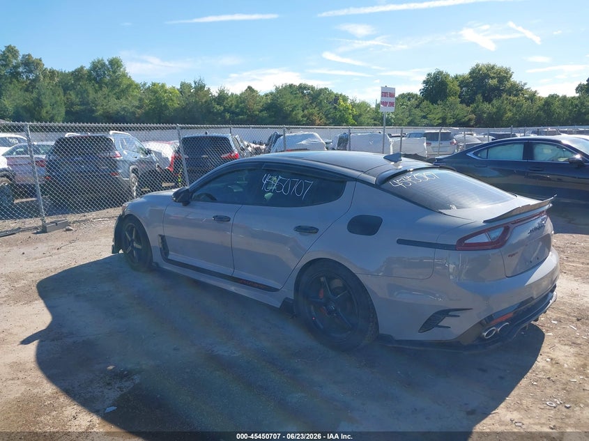 2018 KIA STINGER auction photo 3