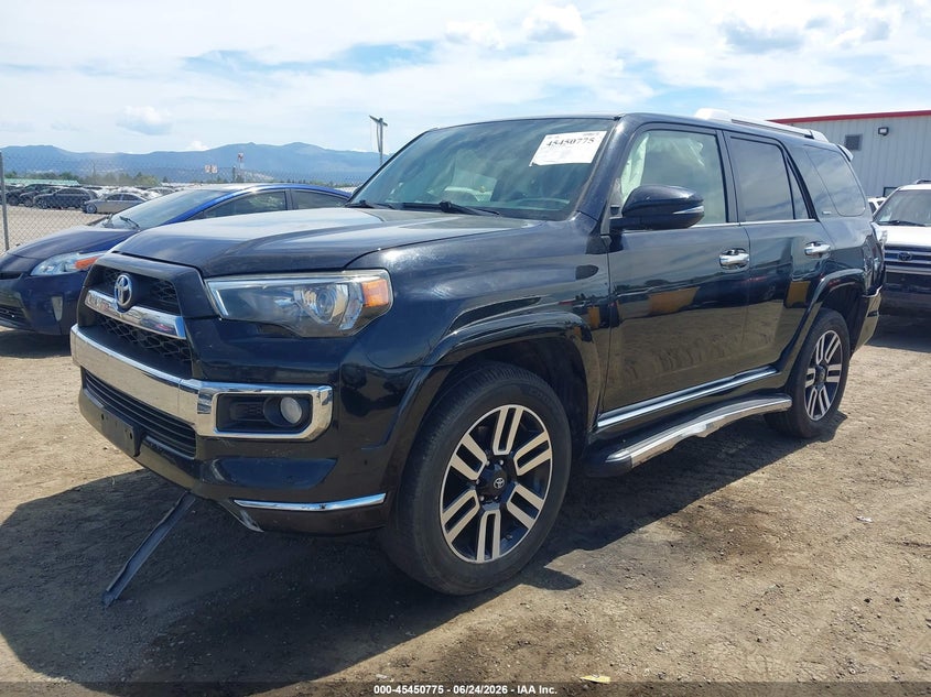 Vin: jtebu5jr7h5424115, lot: 45948888, toyota 4runner limited 20172