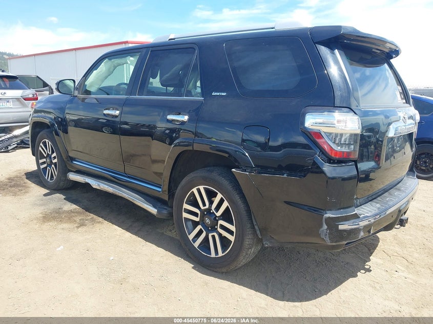 Vin: jtebu5jr7h5424115, lot: 45948888, toyota 4runner limited 20173