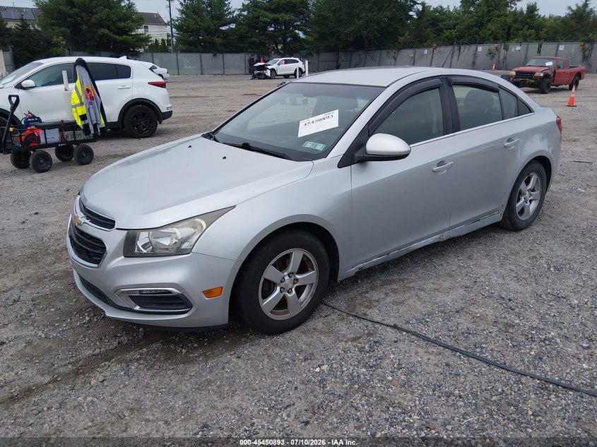 2016 Chevrolet Cruze Limited 1lt Auto 1G1PE5SB6G7206770 photo 1