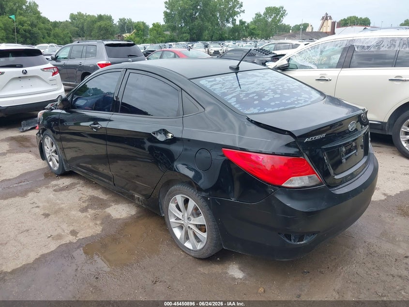 2013 HYUNDAI ACCENT auction photo 3