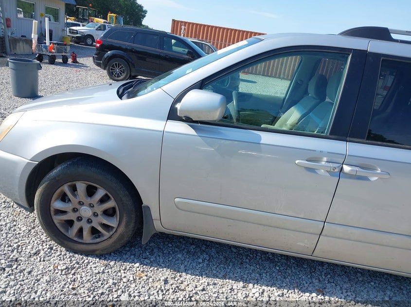 KIA SEDONA 2008 VIN KNDMB233986194839