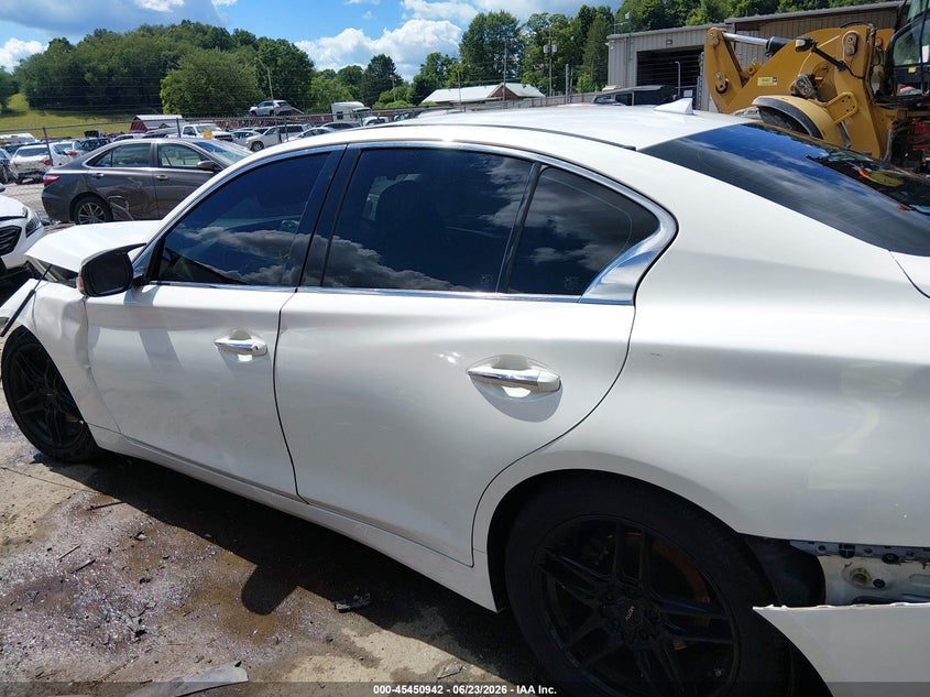 2018 Infiniti Q50 3.0T Luxe VIN: JN1EV7AR3JM436481 Lot: 45450942